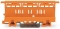 WAGO Befestigungsadapter für Klemmen der Serie 221 orange