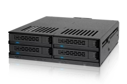 Backplane IcyDock 4x6,3cm SATAI-III/SAS in 1x5,25 HDD/SSD