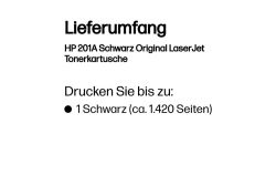 HP 201A Schwarz LaserJet Tonerpatrone