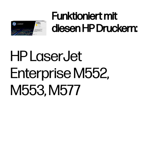 HP 508A Gelb LaserJet Tonerpatrone