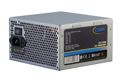 Inter-Tech Netzteil 350W Coba CES-350B 80+ Bulk