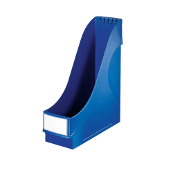 2425 Stehsammler - extrabreit, A4, Kunststoff, blau
