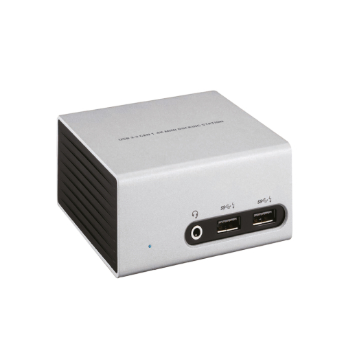 Club3D 4K Mini-Dockingst USB3 ->4xUSB3/HDMI/DVI/LAN silber retail