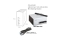 Club3D 4K Mini-Dockingst USB3 ->4xUSB3/HDMI/DVI/LAN silber retail