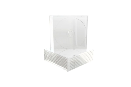 MediaRange CD Leerbox 100pc Slim JewelCase f. Speicher-CD