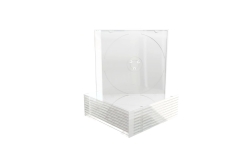MediaRange CD Leerbox 100pc Slim JewelCase f. Speicher-CD