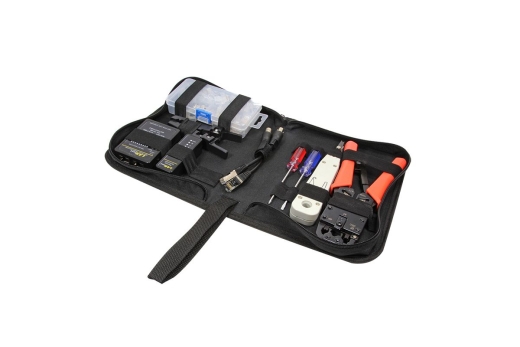 Logilink Netzwerk Werkzeug Set mit Tasche 6-teilig