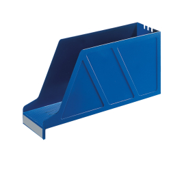 2427 Stehsammler Standard - A4 quer, Polystyrol, blau