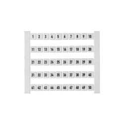 WEIDMÜLLER Schild DEK 5 FW 1-50  50Stück=1VPE