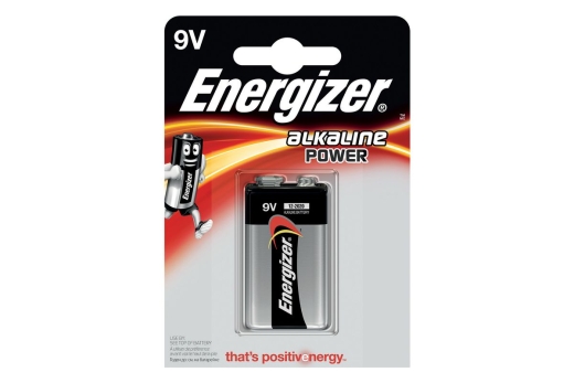 Energizer Batterie Alkaline Power -9V 6LR61 E-Block 1St.