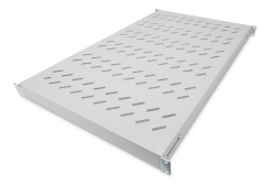 DIGITUS Fachboden 1HE 44x482x700-1180mm bis 50kg grau variab
