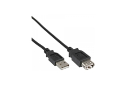 DELOCK USB Verl. A -> A St/Bu 0.50m sw