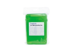 Logilink Festplatten Schutz-Box für 3,5 HDD´s, grün
