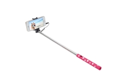 Ultron Selfie-Stick Hot Shot pink white heart