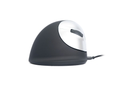 R-Go Maus HE ergonomisch rechts USB groß schw./silb retail