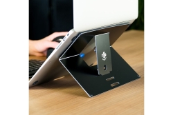 R-Go Laptopständer 10-22 Max.5KG Riser schwarz
