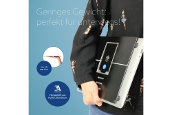 R-Go Laptopständer 10-22 Max.5KG Riser schwarz