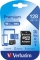 SD MicroSD Card 128GB Verbatim SDXC Premium Class10 + Adapte retail