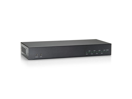 LevelOne HDMI Sender Cat5 PoE 4xRJ45/2xHDMI/+100.00m schwarz