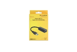 DELOCK USB3.0 Adapter A -> RJ45 Gigabit St/Bu schwarz