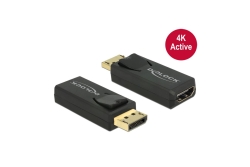 DELOCK Displayport Adapter DP -> HDMI St/Bu 4K Aktiv...