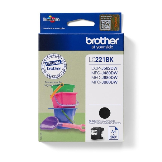 Patrone Brother LC-221BK MFC-J880DW