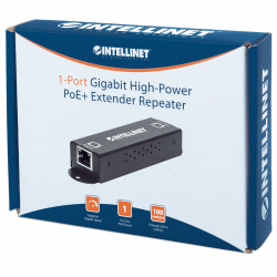 INTELLINET PoE Extender 1-Port Gigabit PoE+/PoE Metall