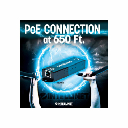 INTELLINET PoE Extender 1-Port Gigabit PoE+/PoE Metall