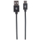 MANHATTAN USB Kabel 2.0 C -> A St/St 1.00m schwarz