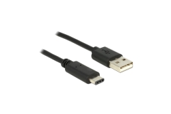 DELOCK USB Kabel C -> A St/St 1.00m