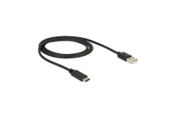 DELOCK USB Kabel C -> A St/St 1.00m