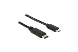 DELOCK USB Kabel C -> Micro-B St/St 1.00m schwarz
