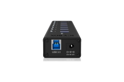 Hub 7-Port IcyBox USB 3.0 IB-AC618 Aluminium Gehäuse