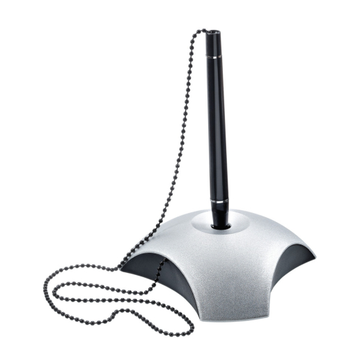 DELTA Silber Edition Kugelschreiber-Ständer - silber
