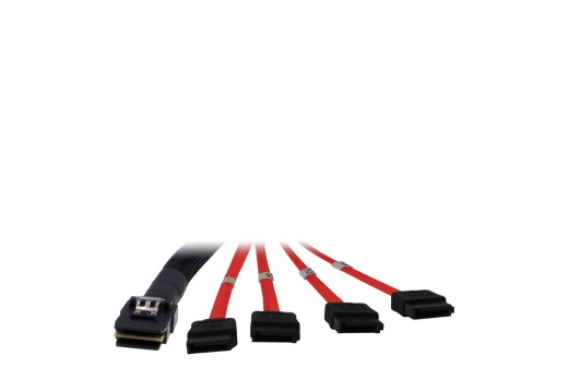 Inter-Tech Kabel SFF-8087-> 4x SATA 1m