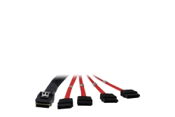 Inter-Tech Kabel SFF-8087-> 4x SATA 1m