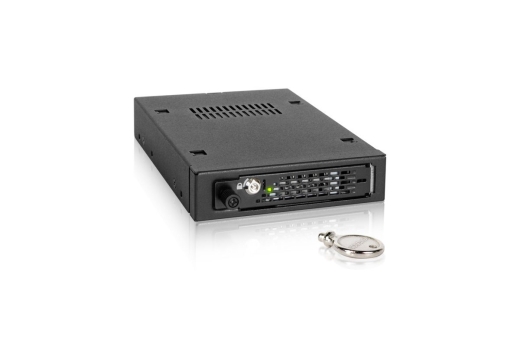 We-Ra. IcyDock 6,3cm SATAI-III/SAS HDD&SSD in 1x3,5 Metall