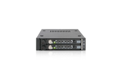 We-Ra. IcyDock 2x6,3cm SATAI-III/SAS HDD&SSD in 1x3,5 Metal