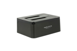 DELOCK Dockingstation 2x SATA III HDD -> USB3.0 Clone