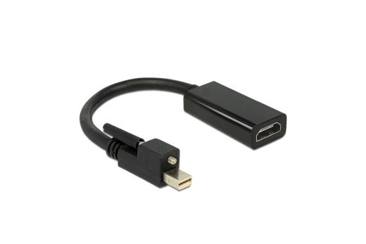 DELOCK Displayport Adapter mini DP -> HDMI St/Bu 4K +Schr