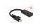 DELOCK Displayport Adapter mini DP -> HDMI St/Bu 4K +Schr