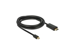 DELOCK Displayport Kabel mini DP -> HDMI St/St 2.00m...