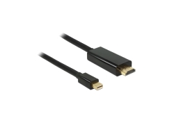 DELOCK Displayport Kabel mini DP -> HDMI St/St 3.00m...