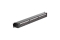 DELOCK 19 Patchpanel 24-Port Cat6 geschirmt schwarz