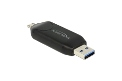 DELOCK Card Reader USB3.0 A +micro B->...