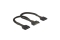 DELOCK Stromkabel SATA 15pin -> 2x SATA 15pin Bu/St 0.25m