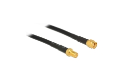 DELOCK HF Kabel RP-SMA -> RP-SMA St/Bu 1.00m low loss