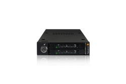 Backplane IcyDock 2x6,3cm SATAI-III in 1x3,5 RAID-Controlle