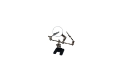 Logilink 3te helfende Hand mit Lupe, 46mm Lupe & 8...