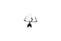 Logilink 3te helfende Hand mit Lupe, 46mm Lupe & 8...